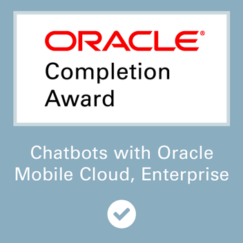 AST Team Successfully Completes Oracle Chatbot Training