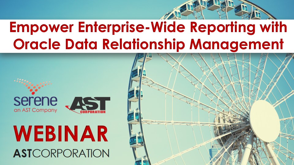 Empower Enterprise-Wide Reporting with Oracle Data Relationship Management