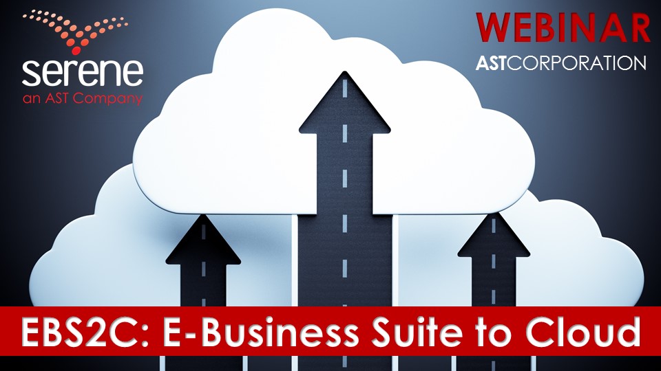 Save the Date!  EBS2C (E-Business Suite to Cloud) Webinar September 15!