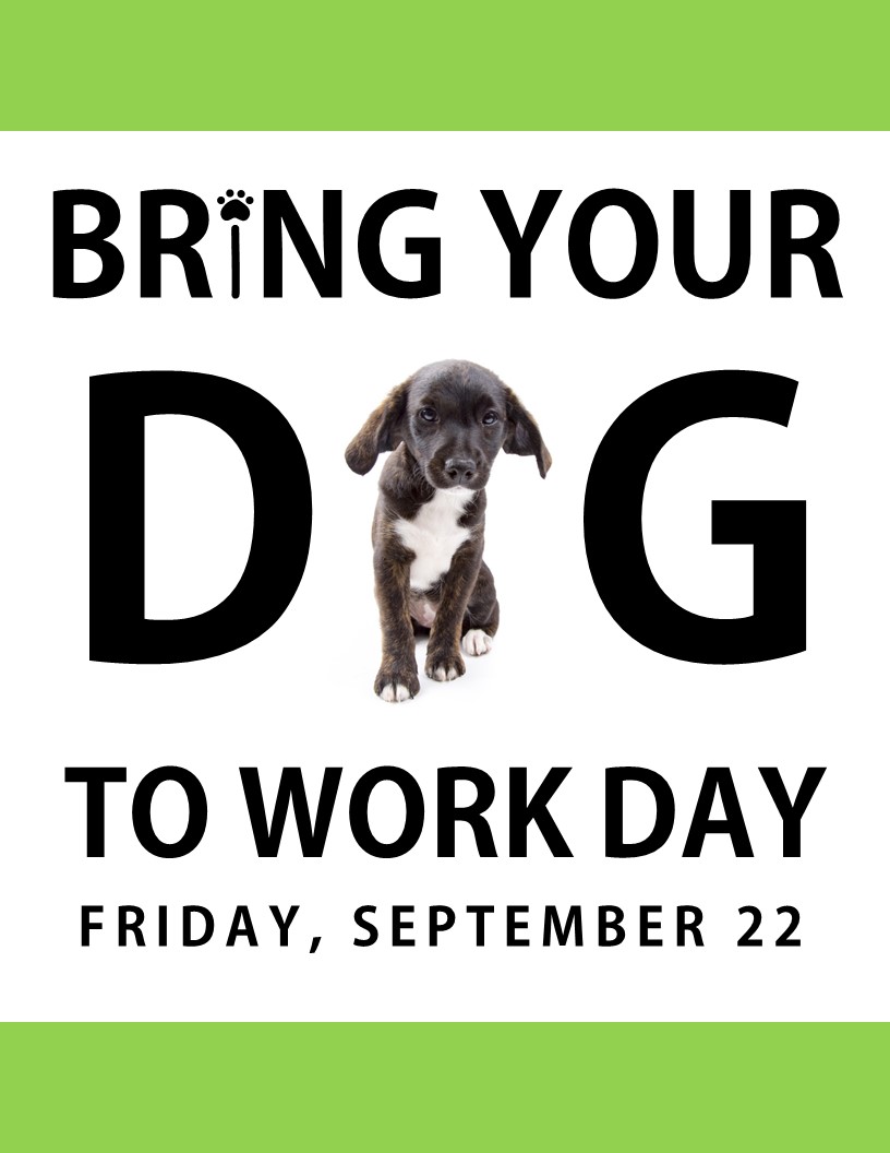 It’s ‘Bring Your Dog to Work Day’ at AST!
