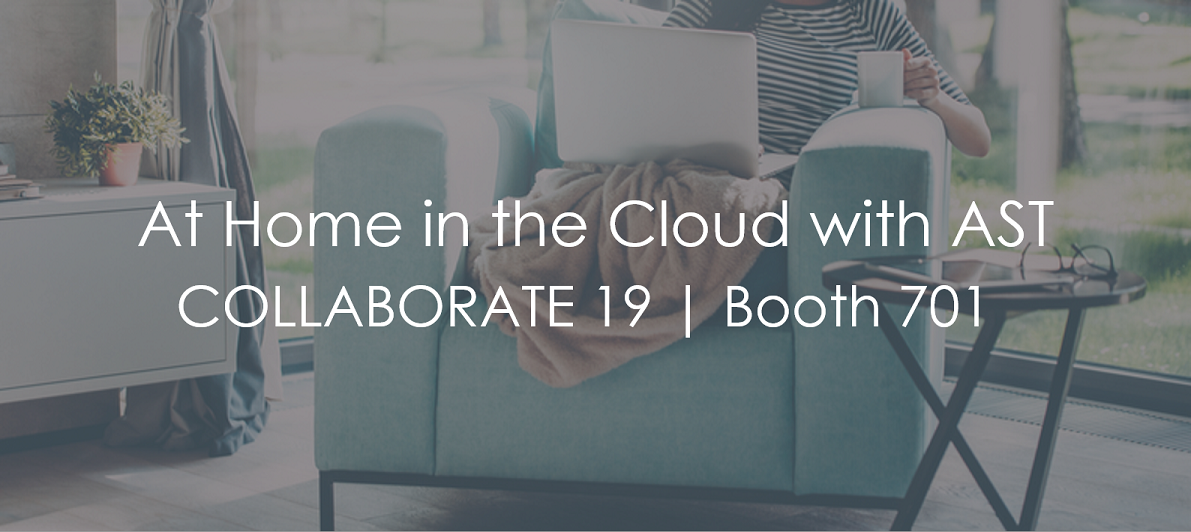 Do You Feel ‘At Home in the Cloud’?  Visit Booth 701 at COLLABORATE 19 to Learn More.