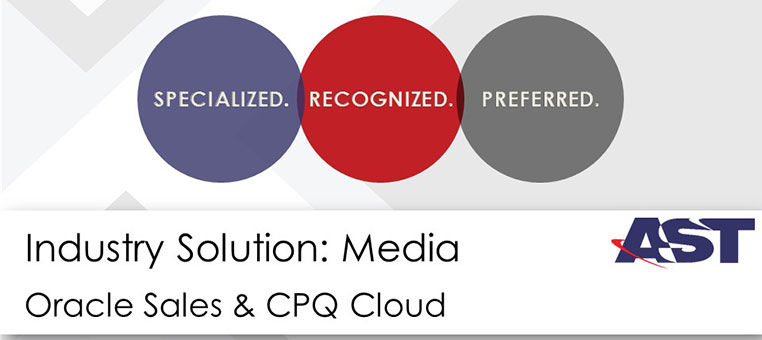 Oracle CPQ for the Media Industry